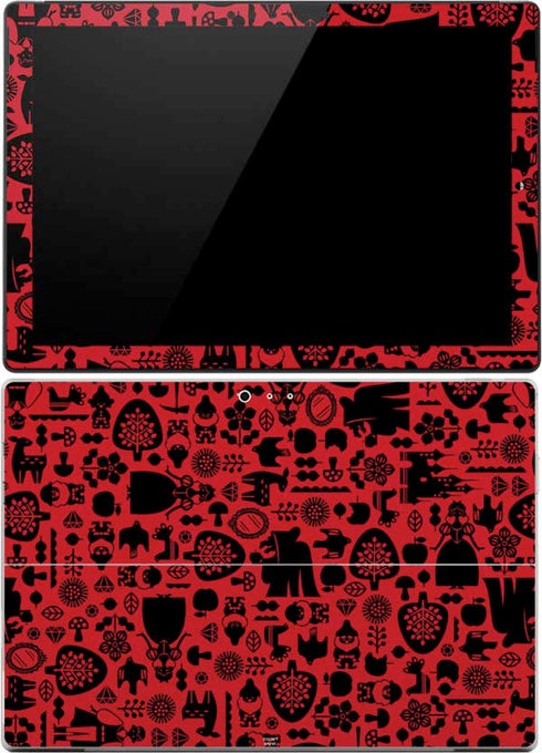 Disney Snow White Icon Pattern Surface Pro (2017) Skin